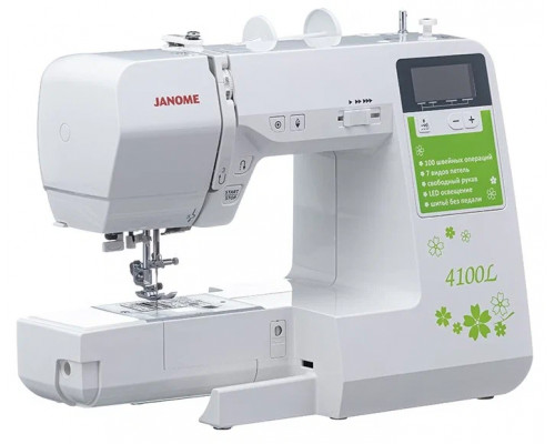 Швейная машина Janome 4100L белый