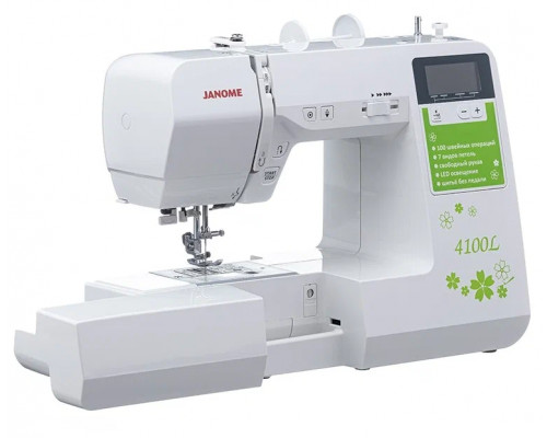 Швейная машина Janome 4100L белый