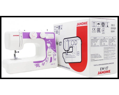 Швейная машина Janome LW-17 белый