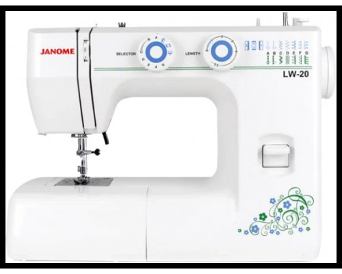 Швейная машина Janome LW-20 белый