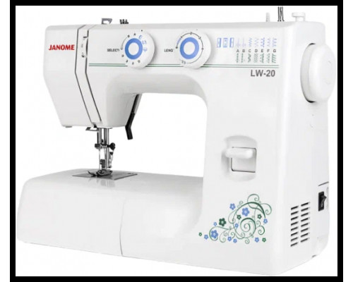 Швейная машина Janome LW-20 белый