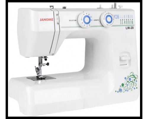 Швейная машина Janome LW-20 белый