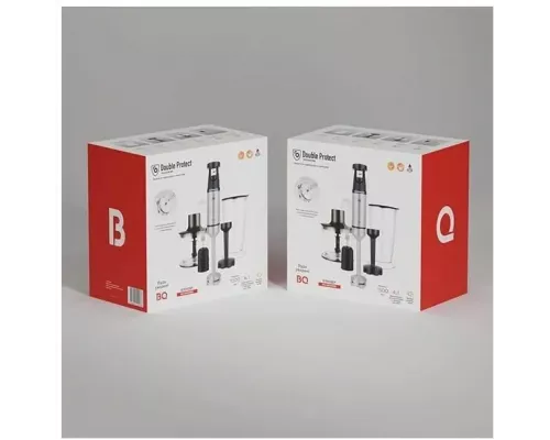 Блендер BQ HB1230SS черный-стальной