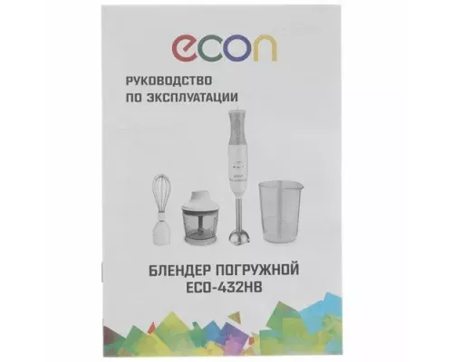 Блендер ECON ECO-432HB белый