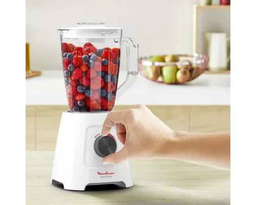 Блендер MOULINEX LM420110 белый