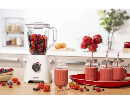 Блендер MOULINEX LM420110 белый