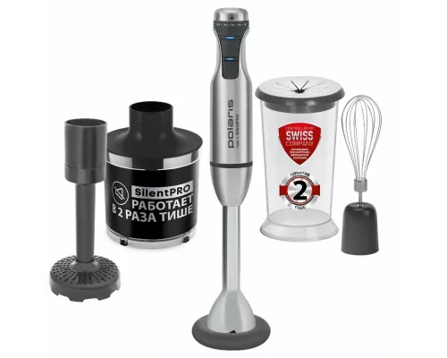 Блендер POLARIS PHB 1583L Silent серебристый