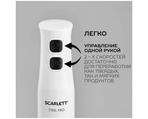 Блендер SCARLETT SC-HB42F06 белый