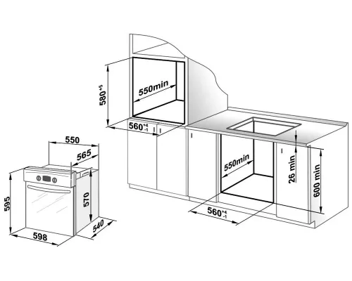 Духовой шкаф GEFEST ЭДВ ДА 602-02 К коричневый