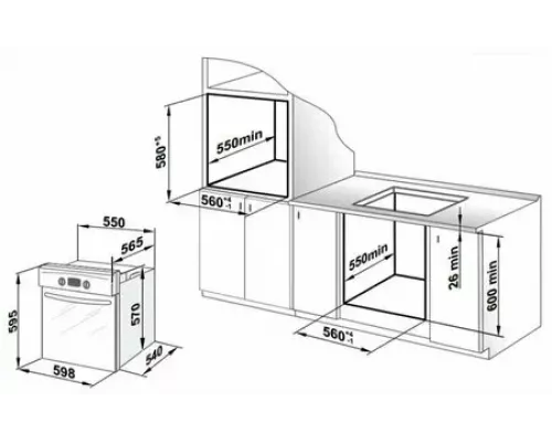 Духовой шкаф GEFEST ЭДВ ДА 622-02 К37