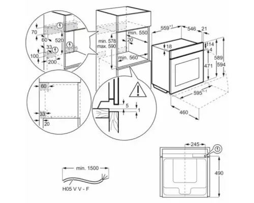 Духовой шкаф GEFEST ЭДВ ДА 622 К12 белый