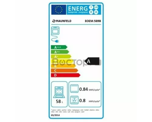 Духовой шкаф MAUNFELD EOEM.589B черный