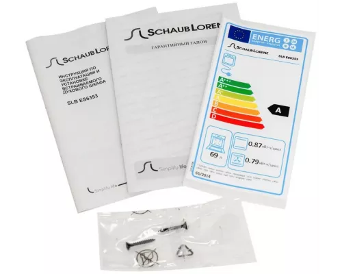 Духовой шкаф SCHAUB LORENZ SLB ES6353 черный