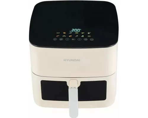Гриль HYUNDAI HYF-9086 сливочный/черный