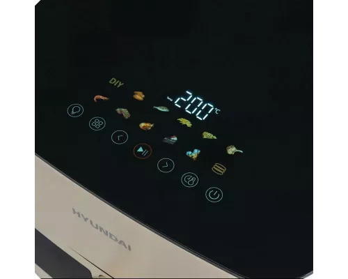 Гриль HYUNDAI HYF-9086 сливочный/черный