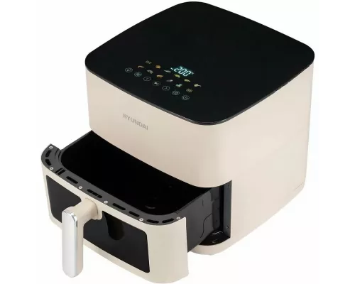 Гриль HYUNDAI HYF-9086 сливочный/черный