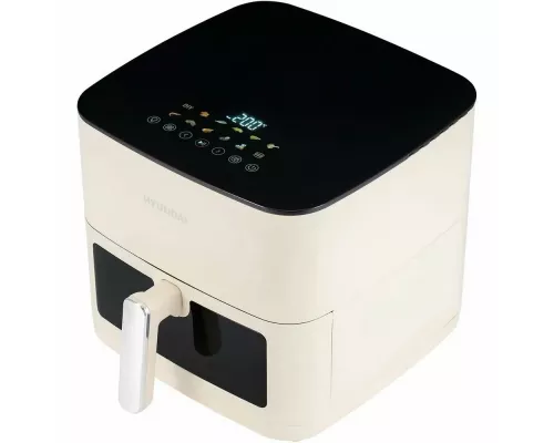 Гриль HYUNDAI HYF-9086 сливочный/черный