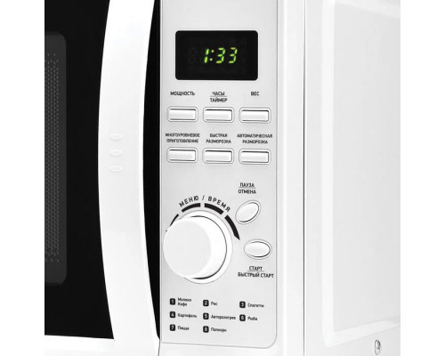 Микроволновая печь BBK 20MWS-719T/W G белый Микроволновая печь BBK 20MWS-719T/W G белый