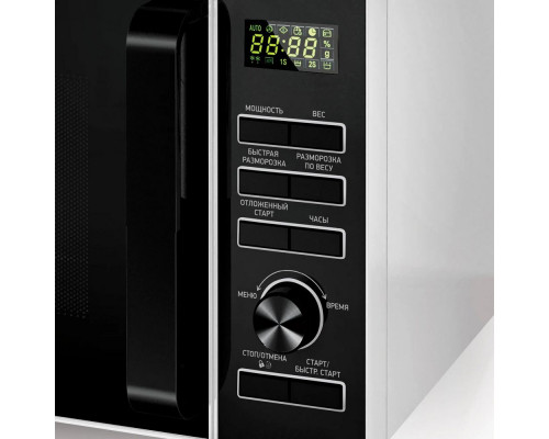 Микроволновая печь BBK 25MWS-970T/WB белый/черный Микроволновая печь BBK 25MWS-970T/WB белый/черный