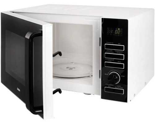 Микроволновая печь BBK 25MWS-970T/WB белый/черный Микроволновая печь BBK 25MWS-970T/WB белый/черный