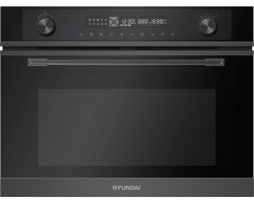 Духовой шкаф Hyundai HMEO 6540 DX черный Духовой шкаф Hyundai HMEO 6540 DX черный