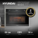 Духовой шкаф Hyundai HMEO 6540 DX черный