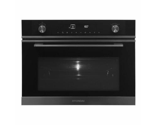Духовой шкаф Hyundai HMEO 6540 DX черный Духовой шкаф Hyundai HMEO 6540 DX черный