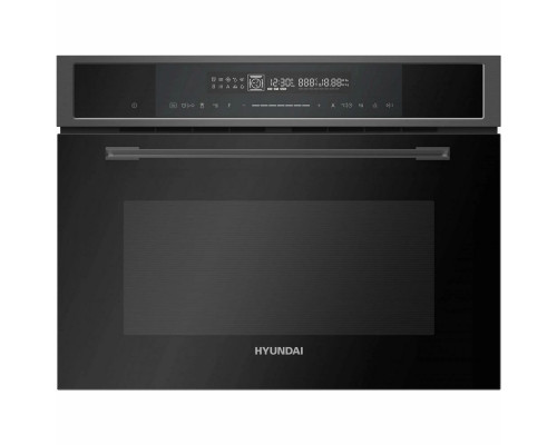 Духовой шкаф Hyundai HMEO 6580 DX черный Духовой шкаф Hyundai HMEO 6580 DX черный
