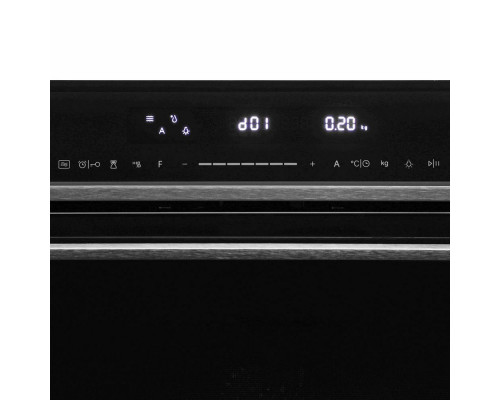 Духовой шкаф Hyundai HMEO 6780 DX черный/нерж.