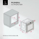 Духовой шкаф Lex EDP 607 BBL Wide Series черный