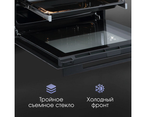 Духовой шкаф Zigmund & Shtain E 171 B черный Духовой шкаф Zigmund & Shtain E 171 B черный