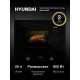 Встраиваемая микроволновая печь Hyundai HBW 2030 BG черный