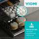 Встраиваемая посудомоечная машина Viomi VBDW161 черный