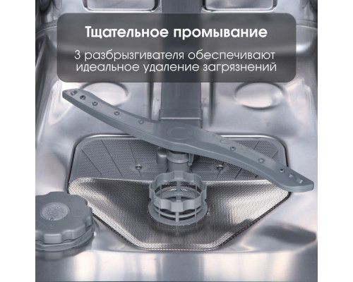 Встраиваемая посудомоечная машина Zigmund & Shtain DW 303.6 Встраиваемая посудомоечная машина Zigmund & Shtain DW 303.6