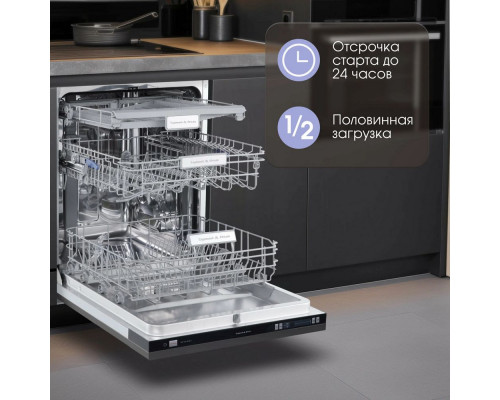 Встраиваемая посудомоечная машина Zigmund & Shtain DW129.6009X Встраиваемая посудомоечная машина Zigmund & Shtain DW129.6009X
