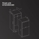 Встраиваемый холодильник Zigmund & Shtain BR 22 X