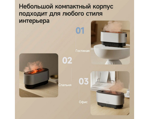 Увлажнитель воздуха Deerma DEM-PX310W серебристый/черный Увлажнитель воздуха Deerma DEM-PX310W серебристый/черный