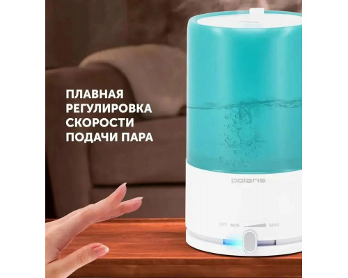 Увлажнитель воздуха Polaris PUH 7605 TF белый/голубой