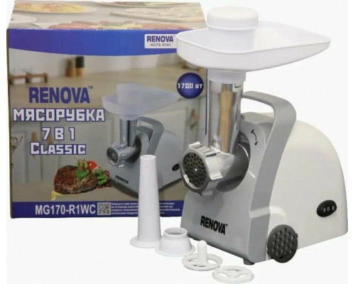 Мясорубка RENOVA MG170-R1WC