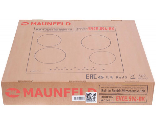 Варочная поверхность MAUNFELD EVCE.594-BK черный Варочная поверхность MAUNFELD EVCE.594-BK черный