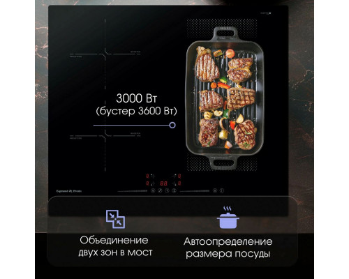 Варочная поверхность Zigmund & Shtain CI 61.6 B черный Варочная поверхность Zigmund & Shtain CI 61.6 B черный