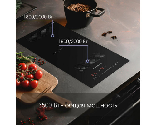 Варочная поверхность Zigmund & Shtain CI 61.3 B черный