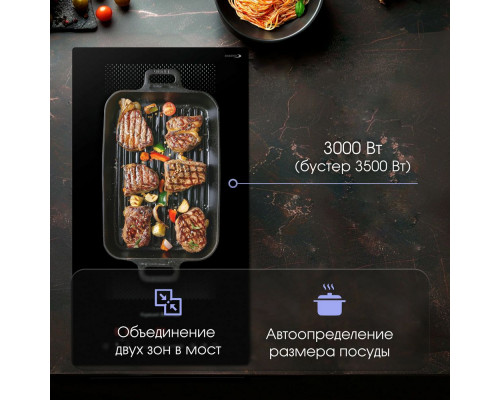 Варочная поверхность Zigmund & Shtain CI 61.3 B черный