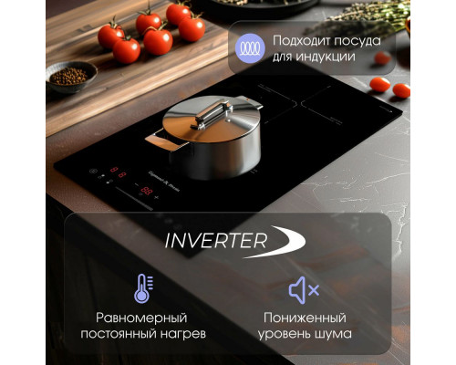 Варочная поверхность Zigmund & Shtain CI 60.3 B черный Варочная поверхность Zigmund & Shtain CI 60.3 B черный
