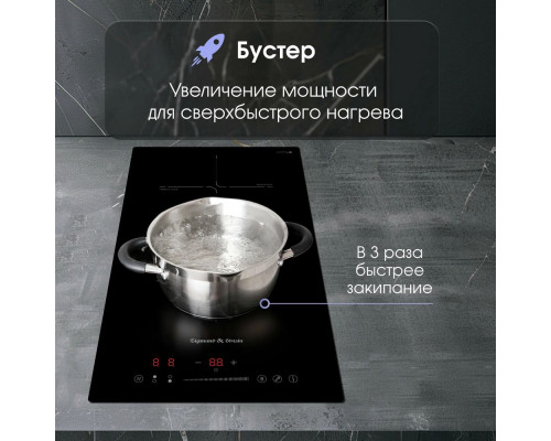 Варочная поверхность Zigmund & Shtain CI 60.3 B черный Варочная поверхность Zigmund & Shtain CI 60.3 B черный
