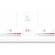 Варочная поверхность Lex EVI 641C WH белый