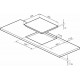 Варочная поверхность Lex EVI 641C WH белый