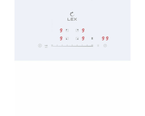 Варочная поверхность LEX EVI 641B WH белый Варочная поверхность LEX EVI 641B WH белый