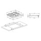 Варочная поверхность Indesit INGT 61 IC/BK черный