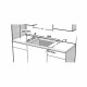 Варочная поверхность Indesit INGT 61 IC/BK черный